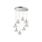 ET2 Lighting E24598-93PC Swank 8-Lumières 48W Chrome poli Suspendu