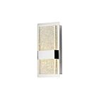 ET2 Lighting Sparkler E24605-122PC 2-Lumières Chrome poli 8W Applique murale LED