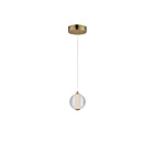 ET2 Lighting E24641-144GLD Rhythm 1-Lumière 5W Or Suspendu