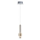 ET2 Lighting E24751-SNSBR Reveal 1-Lumière 6W Nickel satiné/Laiton satiné Suspendu