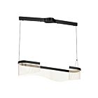 ET2 Lighting E24773-133BK Sonata 1-Lumière 30W Noir Suspendu
