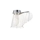 ET2 Lighting E24810-82PC 12W Chrome poli LED Plafonnier encastré