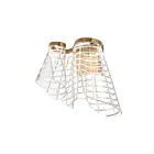 ET2 Lighting E24811-82BCN 13W Champagne brossé LED Applique murale