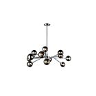 ET2 Lighting E24826-138PC Asteroid 12-Lumières 48W Chrome poli Suspendu