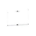 ET2 Lighting E24835-75AL 2-Lumières 18W Aluminium brossé LED Suspendu