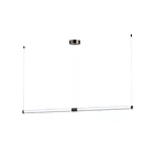 ET2 Lighting E24837-75GM 2-Lumières 24W Bronze à canon LED Suspendu