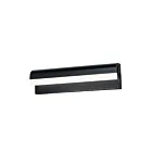 ET2 Lighting Waterfall E24842-90BK 1-Lumière Noir Vanité