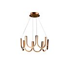 ET2 Lighting E24853-BCN You 1-Lumière 47W Champagne brossé Suspendu