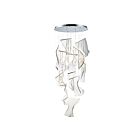 ET2 Lighting E24877-133PC Rinkle 14-Lumières 490W Chrome poli Suspendu