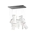 ET2 Lighting E24878-133BGM Rinkle 13-Lumières 39W Gunmetal brossé Suspendu