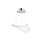 ET2 Lighting E24881-133PC Rinkle 1-Lumière 7.8W Chrome poli Suspendu