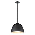 ET2 Lighting E24914-BKSBR Fungo 1-Lumière 8W Noir/Laiton satiné Suspendu
