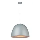 ET2 Lighting E24914-DGCOF Fungo 1-Lumière 8W Gris foncé/café Suspendu