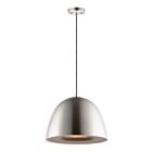 ET2 Lighting E24914-SNBK Fungo 1-Lumière 8W Nickel satiné/Noir Suspendu