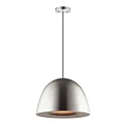 ET2 Lighting E24916-SNBK Fungo 1-Lumière 12W Nickel satiné/Noir Suspendu