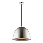 ET2 Lighting E24916-SNBK Fungo 1-Lumière 12W Nickel satiné/Noir Suspendu