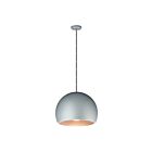ET2 Lighting E24924-DGCOF Palla 1-Lumière 8W Gris foncé/café Suspendu