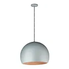 ET2 Lighting E24926-DGCOF Palla 1-Lumière 12W Gris foncé/café Suspendu