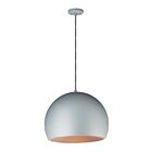 ET2 Lighting E24926-DGCOF Palla 1-Lumière 12W Gris foncé/café Suspendu