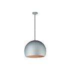 ET2 Lighting E24926-DGCOF Palla 1-Lumière 12W Gris foncé/café Suspendu