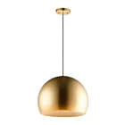 ET2 Lighting E24926-SBRCOF Palla 1-Lumière 12W Laiton satiné/café Suspendu