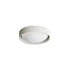ET2 Lighting Souffle E25051-CHK 1-Lumière 25W Chaulk Blanc Plafonnier LED