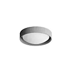 ET2 Lighting Souffle E25051-GY 1-Lumière 25W Gris Plafonnier LED
