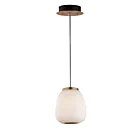 ET2 Lighting E25063-92BKGLD Soji 2-Lumières 8W Noir/Or Suspendu
