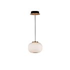 ET2 Lighting E25065-92BKGLD Soji 2-Lumières 8W Noir/Or Suspendu