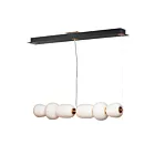 ET2 Lighting E25068-92BKGLD Soji 2-Lumières 34W Noir/Or Suspendu