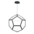 ET2 Lighting E25104-BK Penta 1-Lumière 62W Noir Suspendu