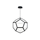 ET2 Lighting E25104-BK Penta 1-Lumière 62W Noir Suspendu