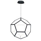 ET2 Lighting E25106-BK Penta 1-Lumière 85W Noir Suspendu