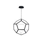 ET2 Lighting E25106-BK Penta 1-Lumière 85W Noir Suspendu