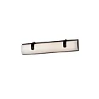 ET2 Lighting Clutch E25133-92BK 2-Lumières Noir Vanité