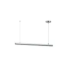 ET2 Lighting E26003-90SA Continuum 1-Lumière 28W Aluminium satiné Suspendu