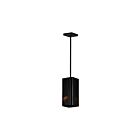 ET2 Lighting E30119-BK Rampart 2-Lumières 12W Noir Suspendu