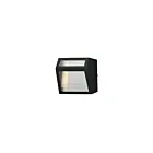 ET2 Lighting Totem E30122-144BK Noir 12W Lanterne murale d'extérieur