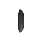 ET2 Lighting Tectonic E30144-BKAB Noir/Laiton antique 20W Lanterne murale d'extérieur