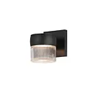 ET2 Lighting Modular E30162-144BK Noir 8W Lanterne murale d'extérieur