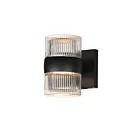 ET2 Lighting Modular E30166-144BK Noir 16W Lanterne murale d'extérieur