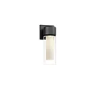 ET2 Lighting Dram E30191-93BK Noir 7W Lanterne murale d'extérieur