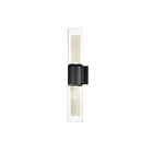 ET2 Lighting Dram E30194-93BK Noir 14W Lanterne murale d'extérieur