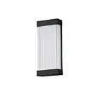 ET2 Lighting Acropolis E30232-122BK Noir 18W Lanterne murale d'extérieur