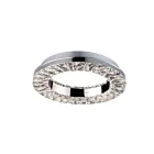 ET2 Lighting Charm E30560-20PC 1-Lumière Chrome poli 18.5W Applique murale LED