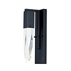 ET2 Lighting Quartz E31240-20BK 1-Lumière Noir Vanité