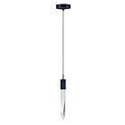 ET2 Lighting E31241-20BK Quartz 1-Lumière 6W Noir Suspendu