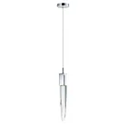 ET2 Lighting E31241-20PC Quartz 1-Lumière 6W Chrome poli Suspendu