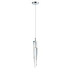 ET2 Lighting E31241-20PC Quartz 1-Lumière 6W Chrome poli Suspendu