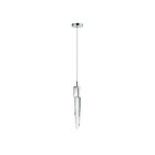 ET2 Lighting E31241-20PC Quartz 1-Lumière 6W Chrome poli Suspendu